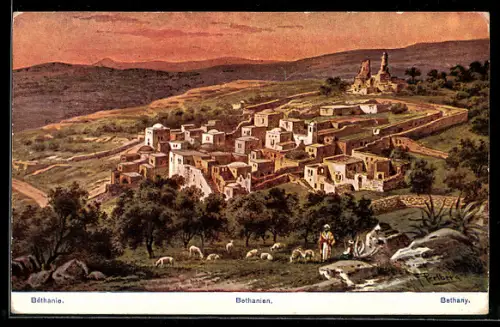 Künstler-AK F.Perlberg: Bethanien, Gesamtansicht