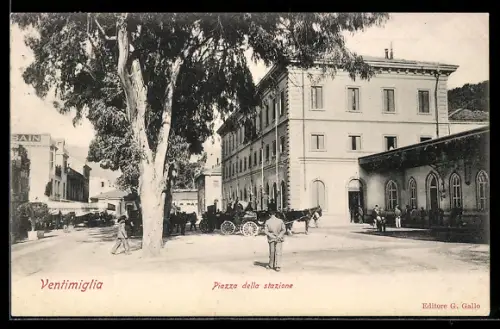 AK Ventimiglia, Piazza della stazione