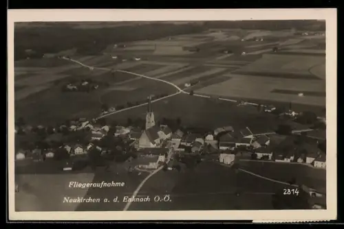 AK Neukirchen a. d. Enknach, Fliegeraufnahme