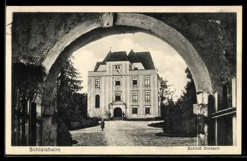 AK Schleisheim, Schloss Dietach
