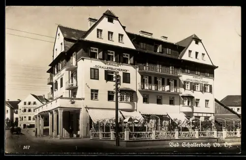 AK Bad Schallerbach /Ob. Ö., Kurhaus Schallerbacherhof