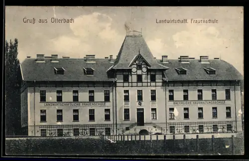 AK St. Florian am Inn, Otterbach, Landwirtschaftliche Frauenschule, Bäuerliche Haushaltsschule