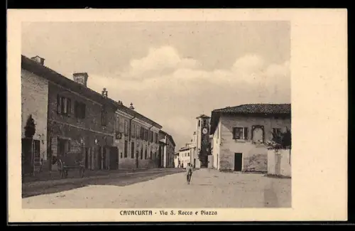 AK Cavacurta, Via S. Rocco e piazza