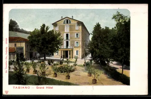 AK Tabiano, Grand Hôtel in un giardino alberato