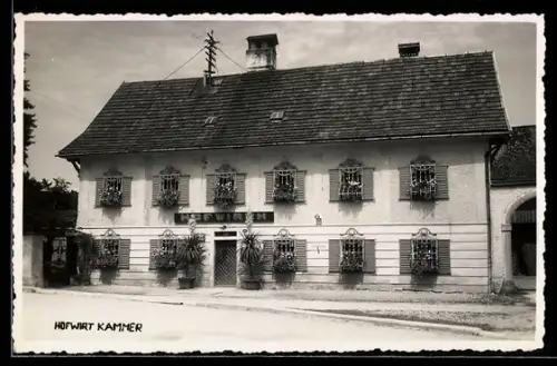 AK Kammer am Attersee, Ansicht vom Gasthaus Hofwirt