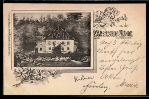 AK Gmunden, Gasthaus Rabensteinmühle