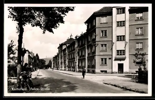 AK Knittelfeld, Blick in die Felice-Strasse