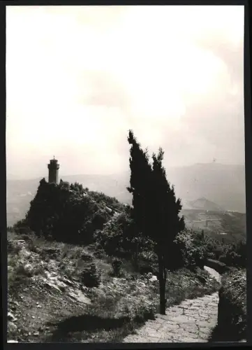 Fotografie Dr. Grebert, Ansicht San Marino / Italien, Aussichtsturm am Ortsrand