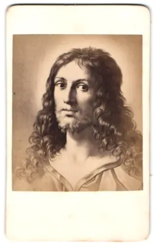 Fotografie F. & O. Brockmann, Dresden, Gemälde: Christus, nach Caracci