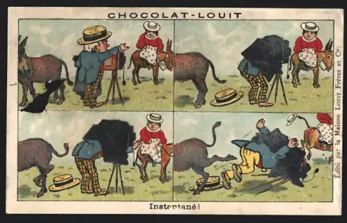 Sammelbild Chocolat-Louit, Instantané