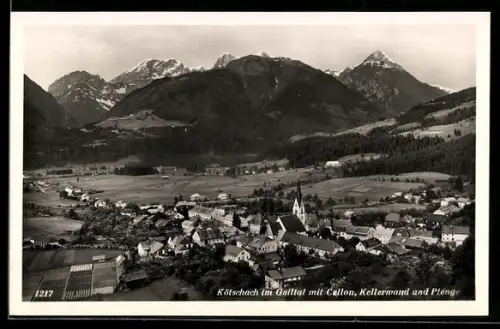 AK Kötschach im Gailtal, Mit Cellon, Kellerwand und Plenge