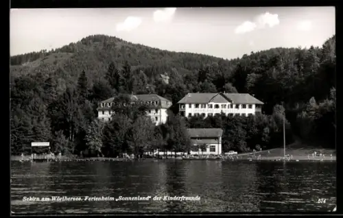 AK Sekirn am Wörthersee, Ferienheim Sonnenland der Kinderfreunde