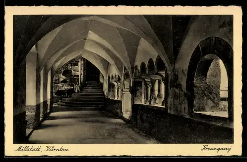 AK Millstatt /Kärnten, Kreuzgang