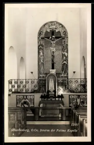 AK Schardenberg /O.-Oe., Inneres der Fatima-Kapelle
