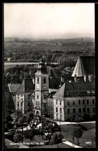AK Baumgartenberg /Ob.-Oe., Blick zum Kloster