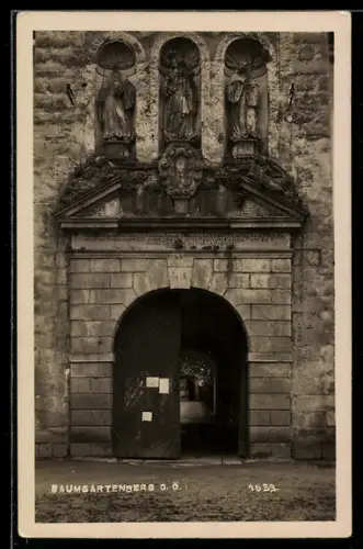 AK Baumgartenberg /O.-Ö., Portal