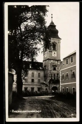 AK Baumgartenberg, Strassenpartie an der Kirche