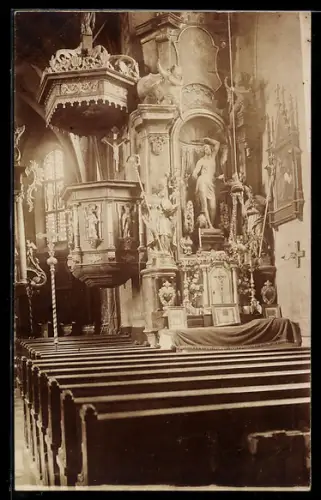 AK Diersbach, Kirche, Innenansicht