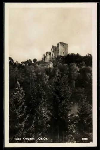 AK Kreuzen /Ob.-Oe., Ruine