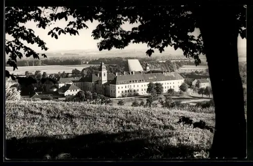 Foto-AK Baumgartenberg, Blick zum Kloster