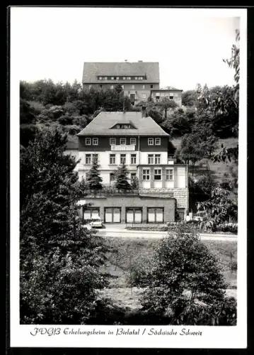 AK Bielatal /Sächsische Schweiz, FDGB-Erholungsheim