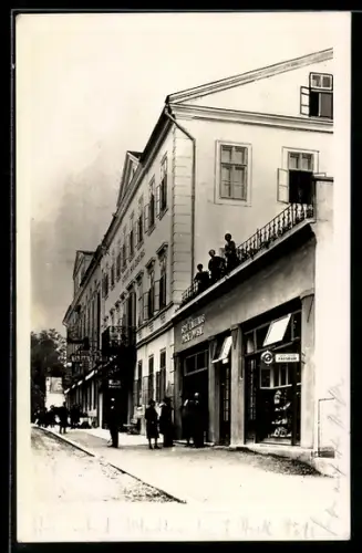 AK Bad Hall, Privathotel Stadt Salzburg, Aussenansicht
