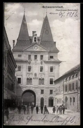 AK Schwanenstadt, Sparkassengebäude