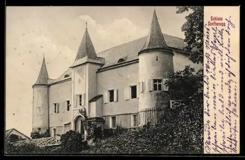 AK Ferschnitz /N.-Oe., Blick zum Schloss Senftenegg