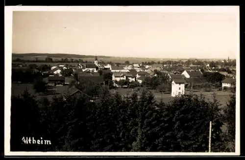 AK Altheim, Teilansicht mit Kirche