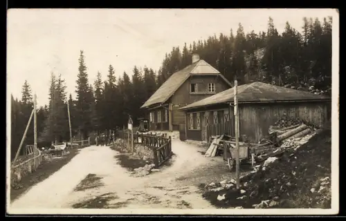 AK Semmering, Georg Lindners Restaurant u. Cafe am Sonnwendstein