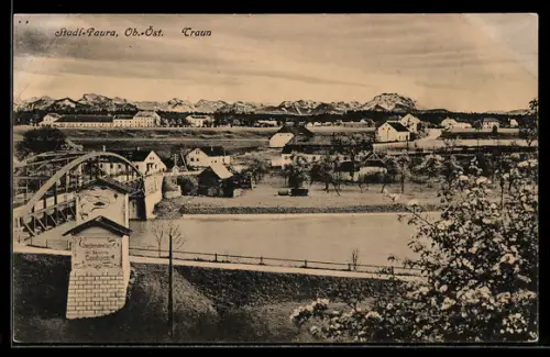 AK Stadl-Paura, Traun, Ortspanorama