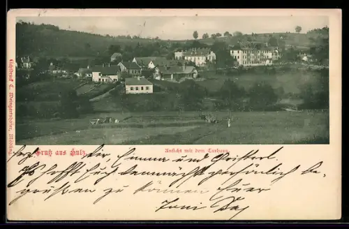 AK Sulz, Ansicht mit dem Kurhaus