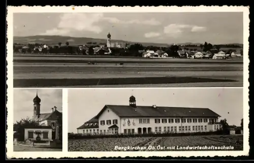 AK Burgkirchen /Ob. Öst., Landwirtschaftsschule