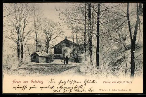 AK Salzburg, Partie am Mönchsberg
