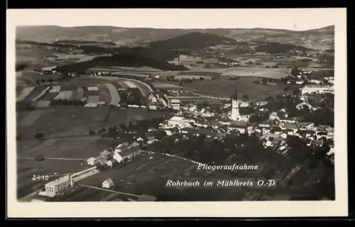 AK Rohrbach im Mühlkreis, Fliegeraufnahme