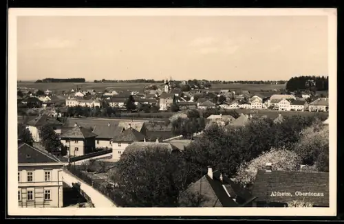 AK Altheim /Oberdonau, Panorama mit Kirche