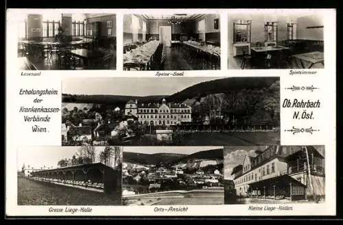 AK Ob. Rohrbach /N. Öst., Erholungsheim der Krankenkassen-Verbände