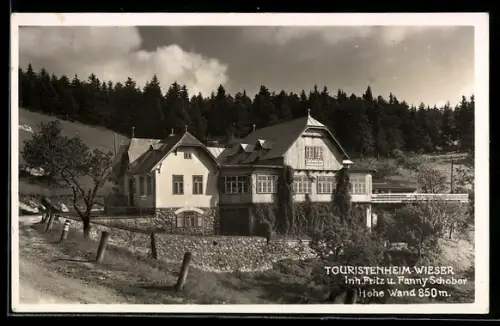 AK Hohe Wand, Touristenheim Wieser