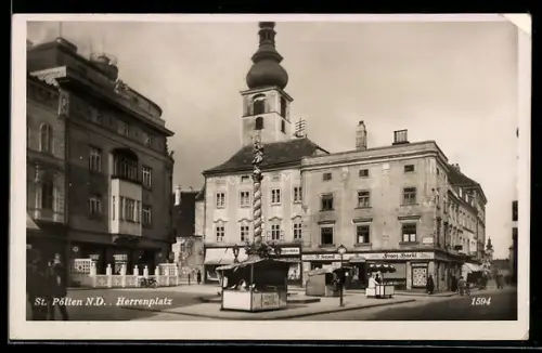 AK St. Pölten /N.D., Herrenplatz