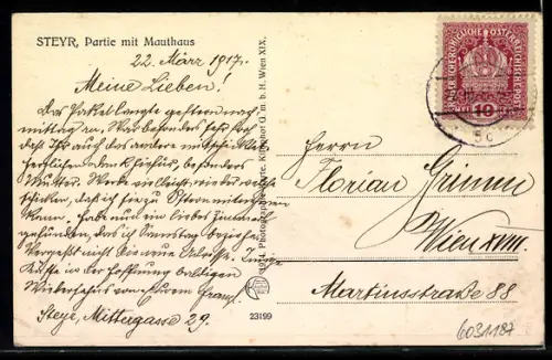 AK Steyr, Partie mit Mauthaus
