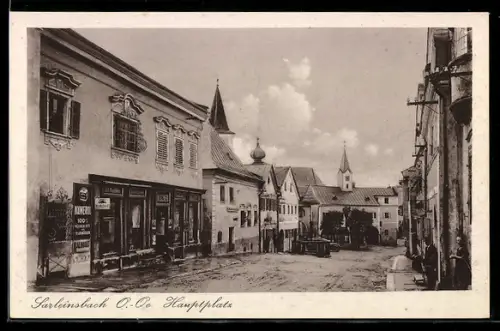 AK Sarleinsbach /O.-Oe., Hauptplatz