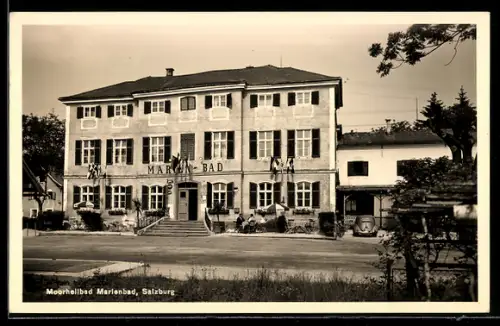 AK Salzburg, Moorheilbad Marienbad, Hauptgebäude