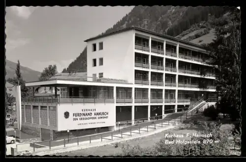 AK Bad Hofgastein, Kurhaus Ferdinand Hanusch
