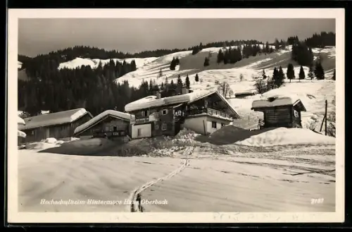 AK Maria Alm am Steinernen Meer, Hintermoos, Hochschulheim Haus Oberbach