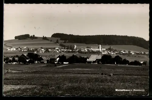 AK Dorfbeuern, Michaelbeuern, Panorama mit Kirche