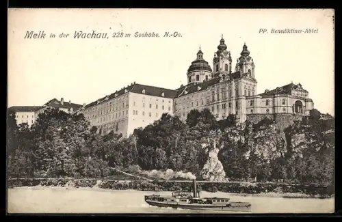 AK Melk in der Wachau, Benediktiner-Abtei
