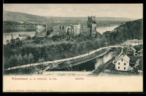 AK Weitenegg a. d. Donau, Ruine