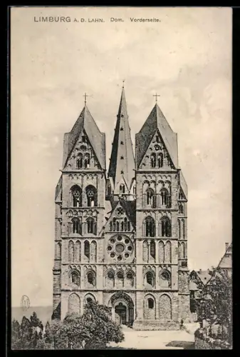 AK Limburg a. d. Lahn, Dom, Vorderseite