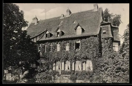 AK Hannover, Posthof in der Cellerstrasse 3