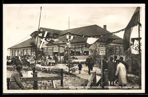 AK Prerow / Darss, Gasthaus Strandhaus